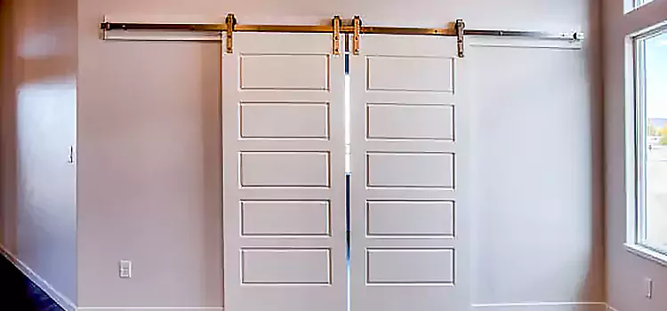 Glass Barn Door with Installation Hardware Kit Valparaiso