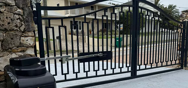 Swing Gate Opener with Keypad Valparaiso
